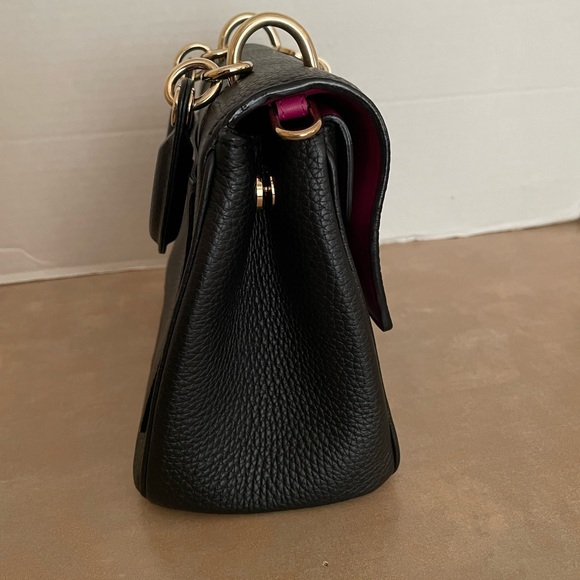 Christian Dior Be Bag Pebbled Leather Mini Satchel - Picture 5 of 14